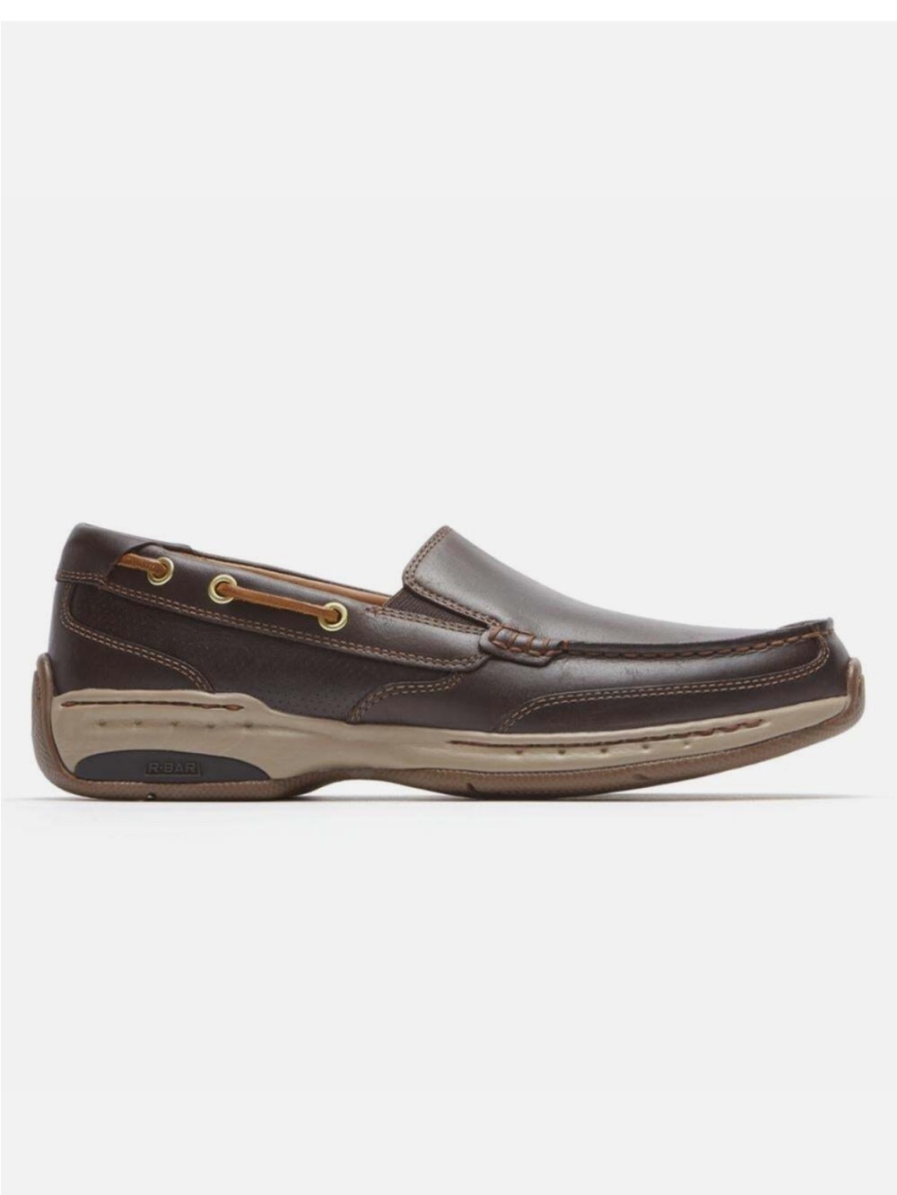 Dunham Men's Waterford Tan Slip-On Boat Shoes CH0503 men 17 extra wide